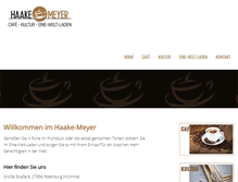 Tablet Screenshot of haake-meyer.de